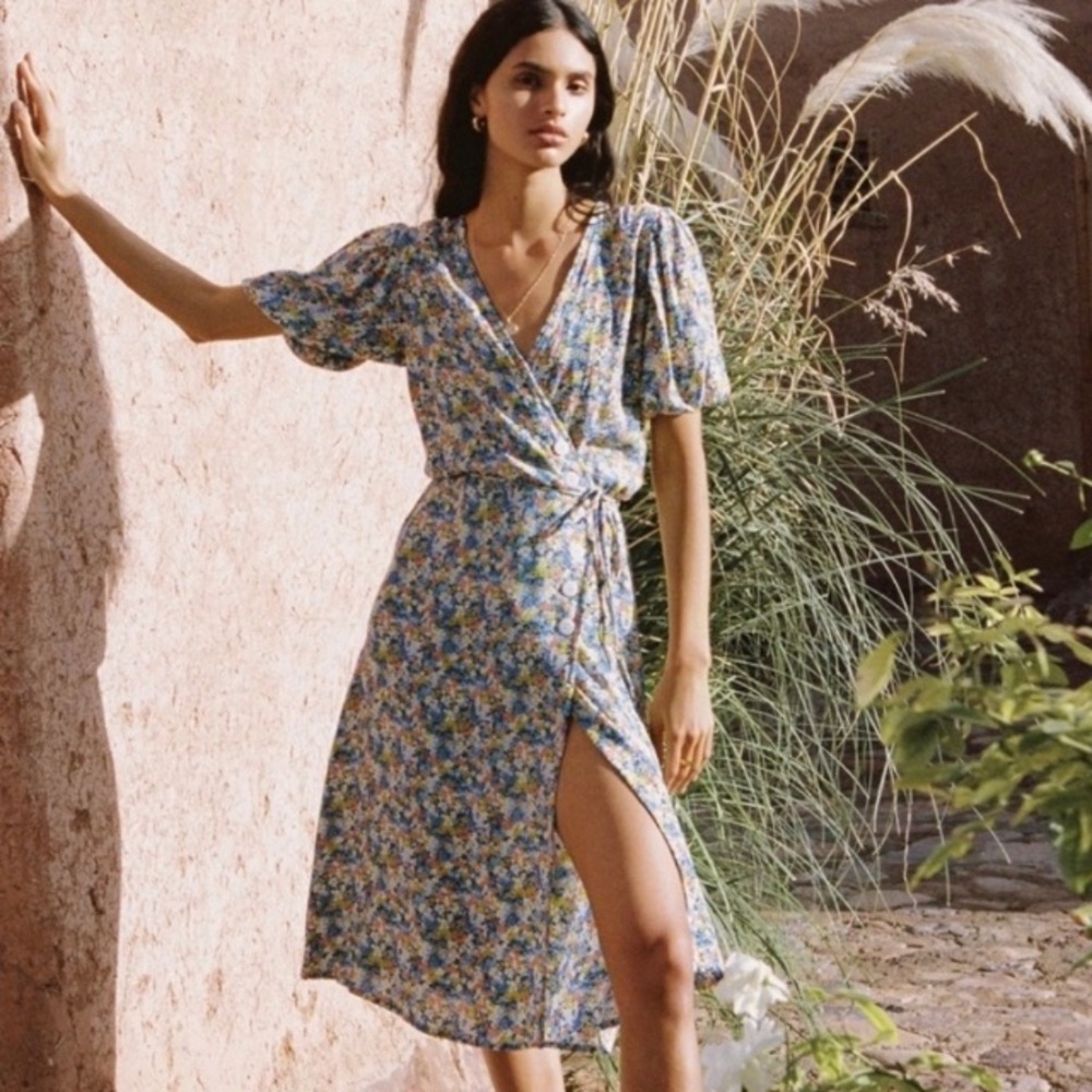 Faithfull the brand Marta midi dress